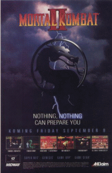Mortal Kombat II (rev L1.4) Arcade Game Cover